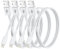 iPhone Charger Cable, 4Pack 3FT/1M MFi Certified Lightning Cable Apple Fast Charging Cable Compatible with iPhone 14 13 12 11 XS XR X Pro Max Mini 8 7 6S 6 Plus 5S SE iPad-white