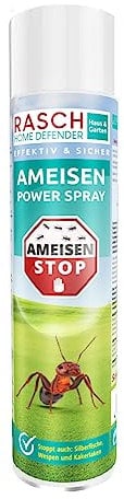 Rasch Home Defender - Ameisen Power Spray | Effektive und sichere Bekämpfung von Ameisen und Anderen Insekten | Ameisenspray gegen Ameisen und Ameisennester | 400 ml
