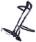 NETPROSHOP Leder Kappzaum Longierhilfe für Bodenarbeit Schwarz Größe Pony Cob Full XFull, Groesse:XL Full, Farbe:Schwarz