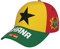 351 Herren Damen Baseball Kappen Ghana-Flagge Cooler Ghanaer Basecap Baumwolle Distressed Basecap Verstellbar Baseballmütze Für Laufen Sport Angeln