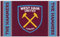 West Ham United Hammers Flagge, 152 x 91 cm, authentische EPL
