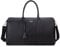 Princely London Weekender Los Angeles Schwarz – Stylischer und Geräumiger Reisebegleiter aus Hochwertigem Veganem Leder für Damen, Ideal als Handgepäck