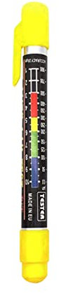 Qikam Lackmessgerät Lackprüfer Lacktester Autolack Tester Auto Lack Messen Gerät, Lackmessgerät Auto Lacktester Mit Magnetspitzenskala, 5 Farbenskala