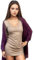 Sommerschal Damen Kaschmir etxra dünn Halstuch Stola 200x70 lila leicht durchsichtig Umschlagtuch stilvoll für Sommer Saison Casual Business Style Hochzeit Geschenk für Sie