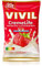 VIVIL Crema Life Fresa, 1 bolsa, caramelos de nata afrutada con sabor a fresa, sin azúcar y sin gluten, 1 x 90 g