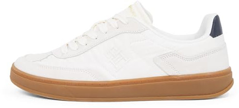 Tommy Hilfiger Court Sneaker Mujer Heritage Low Top, Marfil (Ancient White), 39