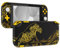 eXtremeRate Coque Console pour Nintendo Switch Lite,Façade avec Accessoires Boutons & Verres Trempé Protection Écran pour Switch Lite,The Great Golden Wave Off Kanagawa Noir