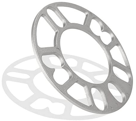 Aluminium Spurverbreiterung Auto-Aluminiumlegierungs-Distanzscheiben 5 Mm, 10 Mm Passend Für 4 X 100, 4 X 114,3, 5 X 100, 5 X 108, 5 X 114,3, 5 X 120, 4 Lug/5 Lug Universal Wheels Felgen(5mm)