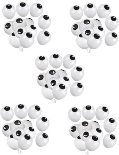 1000 Pcs Halloween Eyeball Latex Balloons Large Balloons Bulk Candy Octopus Balloon Funny Eye Balloons Halloween Balloon Bouncy Castle Slide Funny Balloons Halloween Party Favor Abaodam
