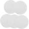TOGEVAL 5pièces Tapis De Souris Vierge Sublimation pour Bureau Et Jeux Surface Lisse Et Fond Antidérapant Épaisseur Personnalisation Facile