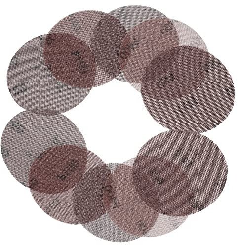 jojofuny 40st Schleifen Und Polieren Von Sandpapier Schleifpapier-sortiment Sandpapier Zum Basteln Netzschleifscheiben Schleifen Schleifpad Möbel Schleifpad Schleifpapier-set Pes Net