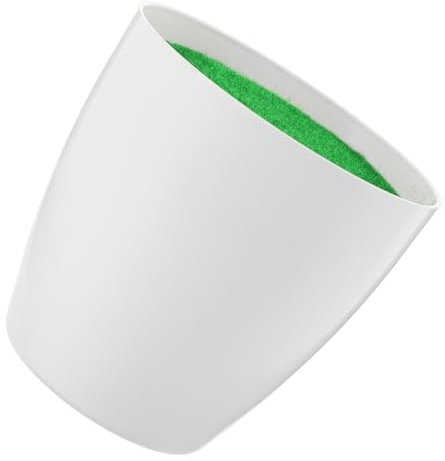 HOLIDYOYO Maceta Simulada Pequeña de Plástico Jardinera Falsa de Espuma Decoración de Mesa Diseño Natural para Plantas Artificiales para Hogar y Oficina