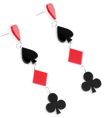 Holibanna 1paar Geometrische Ohrringe Mit Kreative Tropfenohrringe Für Damen Einzigartige Ohrschmuck Für Besondere Anlässe