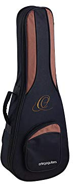 Ortega Guitars Pro Series 4/4 Reise-Gitarren-Tasche - Nylon, ONB-GTL | für Reise-Gitarren, Höhe 80cm, Breiter Halsgurt, mit Schultergurten