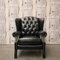 Chesterfield Lord Sessel – Schwarz, Leder