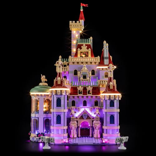 LIGHTAILING Licht-Set Für Lego-43263 Das Schloss aus „Die Schöne und das Biest“ - Led-Beleuchtungsset Kompatibel Mit Lego Bausteinen Modell - Modell Set Nicht Enthalten