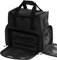 Nail Polish Organizer Bag Double Layer Make up Case Portable Travel Makeup Bag Cosmetic Storage Bag Vanity for Nail Polish Bottles Nail Lamp Tools Accessories (Black, X Large (80 bottles))