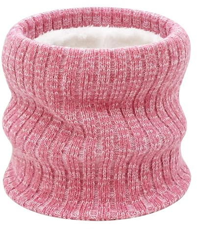 lifwimner Schlauchschal Kinder Winter Loop Schal Halsschlauch Ski Halswärmer Nackenwärmer Kinder Gesichtsschal Winddichte Thermo Fleece Rundschal für Fahrrad Joggen