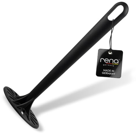 rena germany® Kartoffelstampfer | Kartoffelpresse aus Hochleistungskunststoff bis 270 °C | Hitzebeständig | Lebensmittelecht | Spülmaschinengeeignet | Ergonomischer Griff | Made in Germany