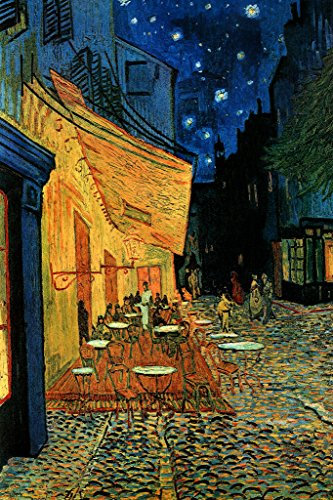 1art1 Vincent Van Gogh Poster Terrasse des Cafés An Der Place Du Forum In Arles Am Abend, 1888 Plakat | Bild 91x61 cm