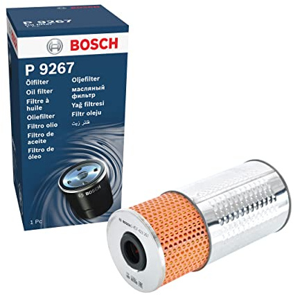 Bosch P9267 Car Oil Filter - Replacement Filter | Separates Soot and Metal Particles from Engine Oil - Provides Reliable Engine Lubrication