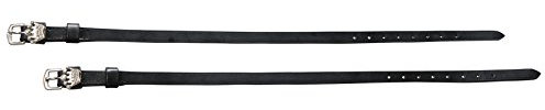 RIDING WORLD Unisex 922069 Krone Sporenriemen, Schwarz, Einheitsgröße