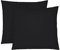 biberna Feinjersey Kopfkissenbezug 0077144 2X 80x80 cm schwarz