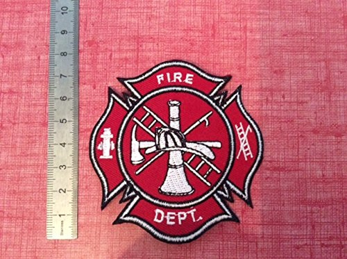 Patches Aufnaher Toppa ? Feuerwehrmann New York Fire Dept ? zum Aufbügeln