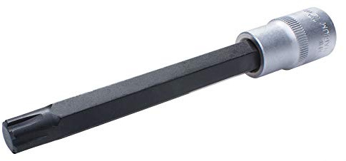 SW-Stahl 04570L Ribe Bit 1/2 Zoll - Schraubendreheinsatz 13 x 140 mm | Extra langer Bit Einsatz aus S2-Stahl, ideal für Kfz und Maschinenbau, passgenaues RB-Profil verhindert Abrutschen
