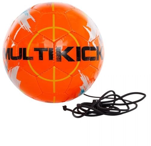 Derbystar Unisex Multikick Pro Fu ball, orange grau blau, 5 EU