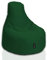 BuBiBag Gamer Sitzsack, Lounge Sessel, Gaming Sitzsäcke, Indoor & Outdoor Kissen für Kinder und Erwachsene (Dunkelgrün;Ø:80cm)