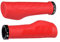SOLODRIVE Ergonomic Design Mountain Bike Grips, Comfortable Bicycle Handlebar Grips, Single Lock-on and Non-Slip MTB Handle, Fit MTB, E-Bike, Hybrid, Scooter (Red)