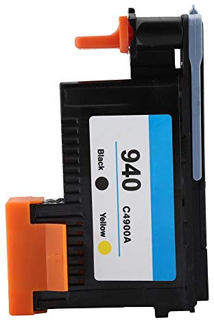 Dpofirs Ersatzdruckkopf für HP 940 C4900A Officejet Pro8000 / 8500 / 8500A-Drucker, Professioneller Druckkopf für Drucker der Serie C4901A 8000 8500(Schwarz und Gelb)