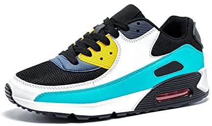 Scarpe da Ginnastica Donna Sportive Scarpe da Corsa Uomo Sneakers Scarpe Tennis Fitness Basse Running Scarpe da Allenamento Leggero Verde EU40