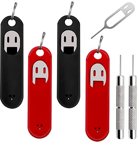 6 piezas Herramienta de extracción de tarjetas SIM herramienta de apertura de bandeja de tarjetas SIM, pasadores de expulsión, abridor de agujas, eyector compatible con todos los iPhone Apple iPad HTC