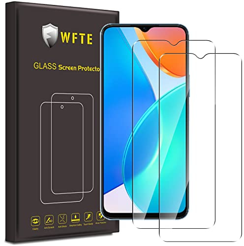 WFTE [2-Pack Protector de Pantalla para Honor X6,9H Dureza,Huellas Dactilares libre,Sin Burbujas,HD Film Cristal Templado Protector de Pantalla Honor X6
