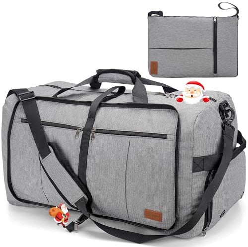Upeelife Reisetasche, 125L Reisetasche Groß Faltbar, Leichte Sporttasche Weekender Wasserdicht Reisetaschen mit Schuhfach für Damen Herren Gym Duffle Bag