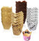 Tulpen Muffinförmchen Papier, 200/100 Stück Backförmchen, Cupcake Backbecher, Cupcake Wrapper Papier, Tulpe Muffin Fälle, Mini Muffins Papierförmchen Weihnachten für Hochzeit Party Geburtstag (200pcs)