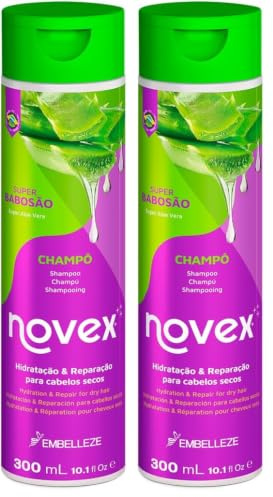 Super Aloe Vera Shampoo 300 Ml (Packung mit 2)