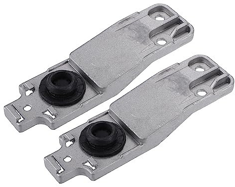 X AUTOHAUX 2set Lower Radiator Bracket with Rubber Cushion Bushing for Buick