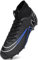 Unitysow Fußballschuhe Herren Outdoor High Top Spike Cleats Fußball Stiefel Professionelle Athletics Trainingsschuhe,T23156 Schwarz,EU39