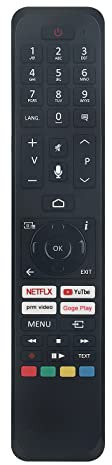VINABTY CT-8563 Mandos a Distancia por Voz de Repuesto Aptos para Toshiba TV 58QA4C63DG 55QA4263DG 65QA4163DG 43DTAQ622 50QA7D63DG 55DTAQ622 65QA7D63DG 55DM72UA 43QA4263DG 55QA7D63DG 70QA4C63DG