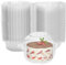 PINGEUI 200 Pack Clear Plastic Cupcake Boxes, 4.4 Inch Single Cupcake Containers, Plastic Transparent Cupcake Cases Individual Muffin Boxes Cake Portions for Cakes, Salad, Cheese
