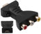 SouiWuzi Hdmi to Adapter Portable hdmi à AV Rouge Blanc Jaune hdmi to AV convertisseur HD hdmi to AV convertisseur vidéo convertisseur Audio, connecteur hdmi to AV.