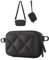 bagsmart Kameratasche Kleine Digitalkamera Tasche kompatibel Fotokamera Tasche mit 2 Tragemöglichkeiten, für Canon PowerShot/GoPro/Kodak Pixpro,Schwarz Lutschtablette