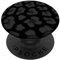 Leopard Muster Print Gepard Ähnliches Tier Schwarz Grau PopSockets Klebender PopGrip