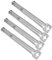 Einstellbare Länge Edelstahl Grill Rohr, Ersatzteile Fit für Brink Man, Char-Broil, Charm Glow, Master Forge, Nex Grill, Andere Hersteller von Grill, 12,2 in, Teleskop Bereich: