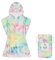 Dock & Bay Poncho mit Kapuze - Für Kinder - Super saugfähig, schnell trockend - Inklusive Tasche - Kids - Bubble Dreams, Small (Age 4-7)