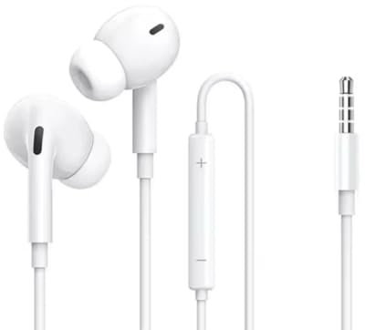 In-Ear Headphones with Microphone Volume Control Earbuds Noise Isolating 3.5mm Jack Lightweight Earphones for Samsung,HUAWEI,iPad,iPhone,iPod,Xiaomi,PC,Laptop,Tablets and More device