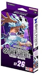 Juego de cartas de una pieza - ST-26 Monkey.D.Luffy